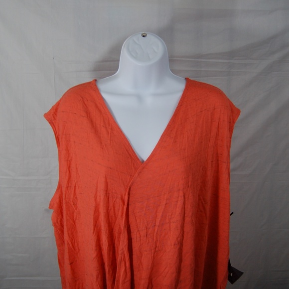 Ava & Viv Orange Top NWT - Picture 2 of 6